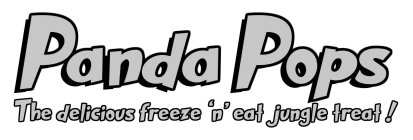 PANDA POPS THE DELICIOUS FREEZE 'N' EAT JUNGLE TREAT!