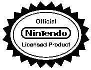 OFFICIAL NINTENDO LICENSED PRODUCT