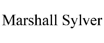 MARSHALL SYLVER