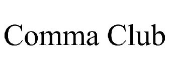 COMMA CLUB