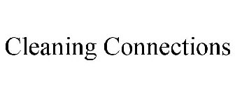 CLEANING CONNECTIONS