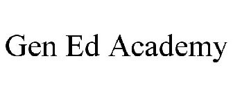 GEN ED ACADEMY