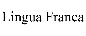 LINGUA FRANCA