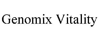 GENOMIX VITALITY