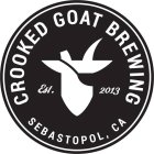 CROOKED GOAT BREWING EST 2013 SEBASTOPOL, CA