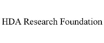 HDA RESEARCH FOUNDATION