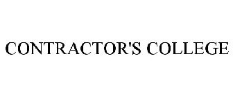 CONTRACTOR'S COLLEGE