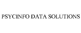 PSYCINFO DATA SOLUTIONS