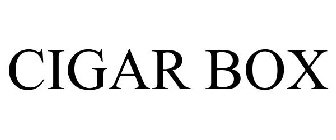 CIGAR BOX