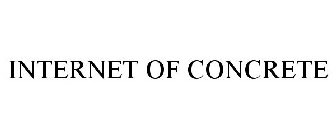 INTERNET OF CONCRETE