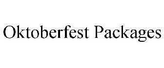 OKTOBERFEST PACKAGES
