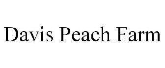 DAVIS PEACH FARM