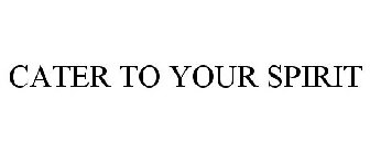 CATER TO YOUR SPIRIT