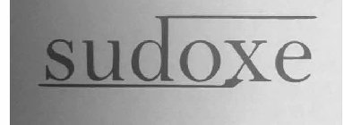 SUDOXE