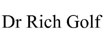 DR RICH GOLF