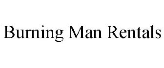 BURNING MAN RENTALS