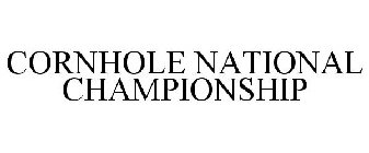 CORNHOLE NATIONAL CHAMPIONSHIP