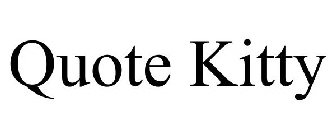 QUOTE KITTY