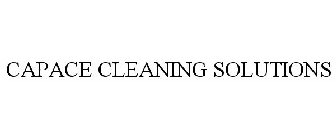 CAPACE CLEANING SOLUTIONS