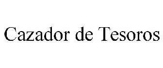 CAZADOR DE TESOROS