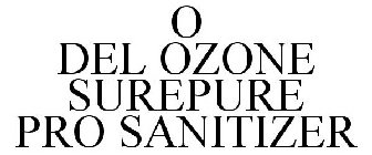 O DEL OZONE SUREPURE PRO SANITIZER