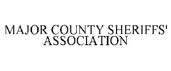 MAJOR COUNTY SHERIFFS' ASSOCIATION