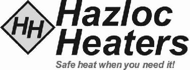 HH HAZLOC HEATERS SAFE HEATH WHEN YOU NEED IT!