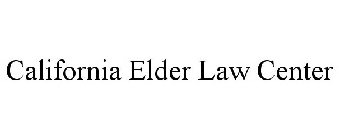 CALIFORNIA ELDER LAW CENTER