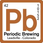 42 PB 10152 PERIODIC BREWING LEADVILLE COLORADO