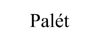 PALÉT