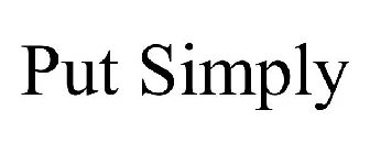 PUT SIMPLY