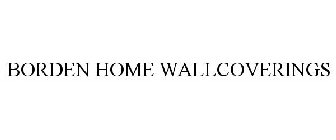 BORDEN HOME WALLCOVERINGS