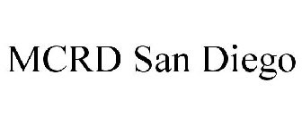 MCRD SAN DIEGO