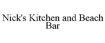 NICK'S KITCHEN AND BEACH BAR