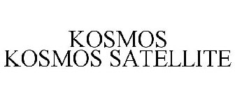 KOSMOS KOSMOS SATELLITE