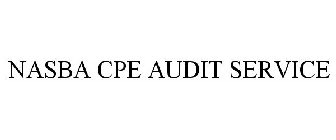 NASBA CPE AUDIT SERVICE