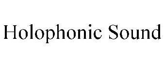 HOLOPHONIC SOUND