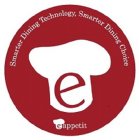 SMARTER DINING TECHNOLOGY, SMARTER DINING CHOICE E EAPPETIT