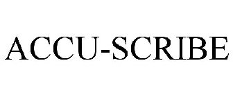 ACCU-SCRIBE