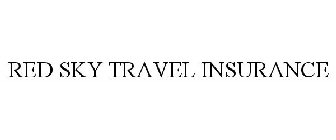 RED SKY TRAVEL INSURANCE