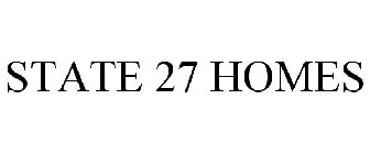 STATE27HOMES.COM