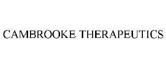 CAMBROOKE THERAPEUTICS