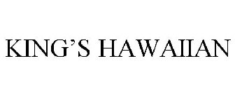 KING'S HAWAIIAN