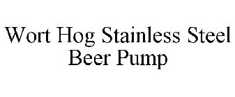 WORT HOG STAINLESS STEEL BEER PUMP