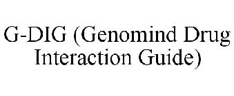 G-DIG (GENOMIND DRUG INTERACTION GUIDE)