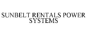 SUNBELT RENTALS POWER SYSTEMS