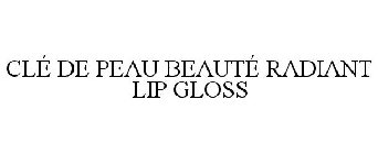 CLÉ DE PEAU BEAUTÉ RADIANT LIP GLOSS