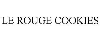 LE ROUGE COOKIES