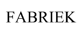 FABRIEK