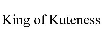 KING OF KUTENESS